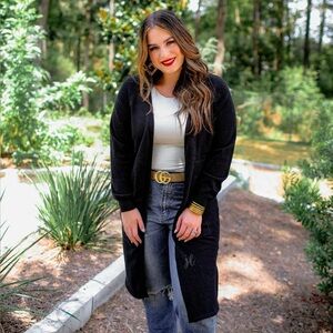 Black Women's Cardigan